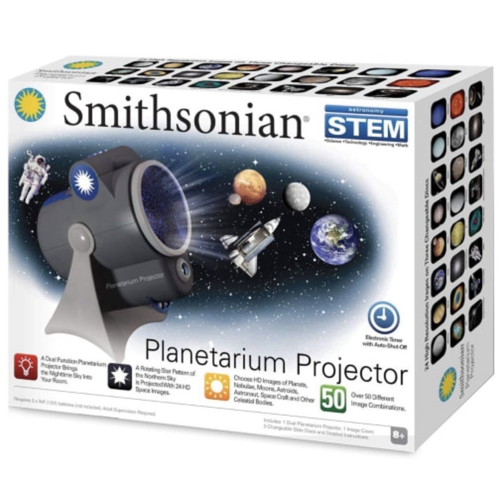 Smithsonian Stem Student Kids Planetarium Projector Space Images New in Box